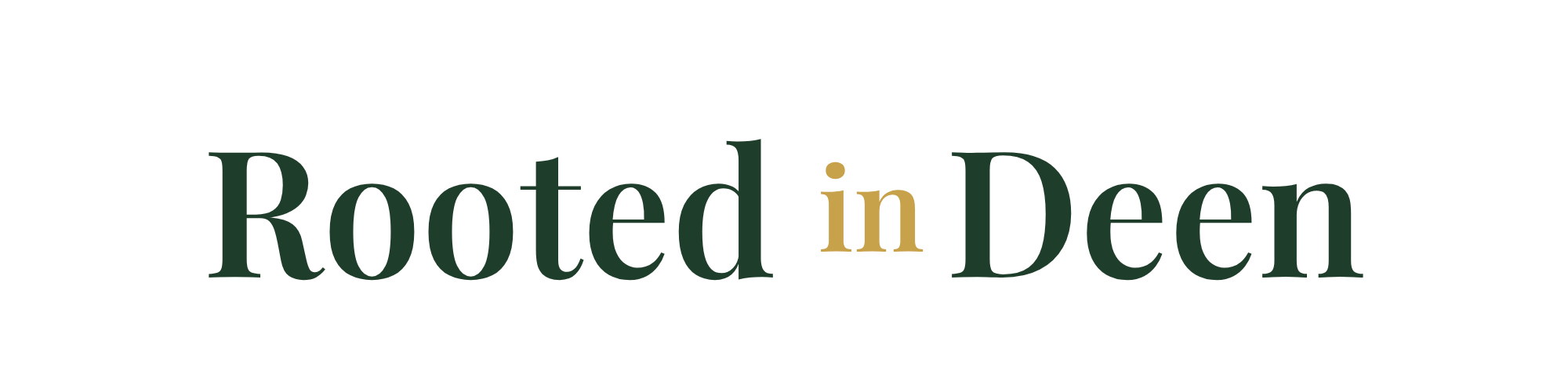 rooted logo secondary clear